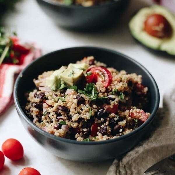 Get your Mexican fix with this healthy and easy Quinoa Taco Salad. This meal with inspire you to incorporate more plant-based meals into your life that are full of flavor and good-for-you ingredients.