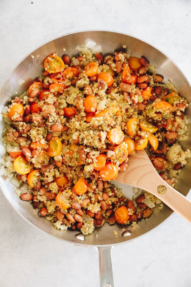 quinoa stuffing for bell peppers